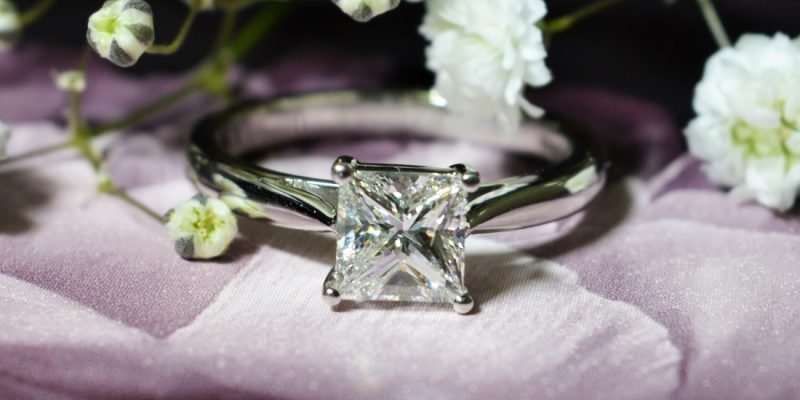princess cut diamond engagement ring hancocks jewellers manchester