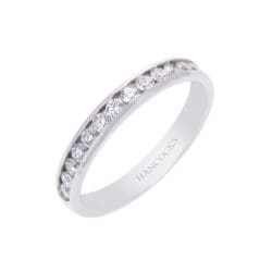 ladies diamond set wedding band H1910 85