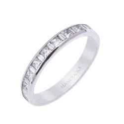 platinum princess cut diamond ring H1200 56